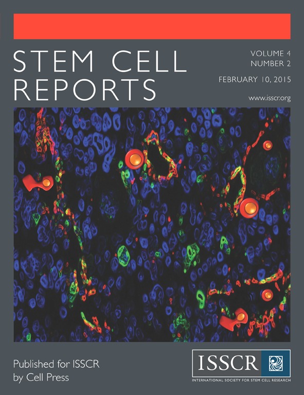 Stem Cell Reports cover 2015